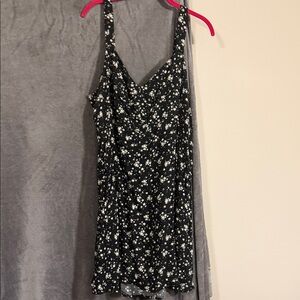 Old Navy Black Floral Dress